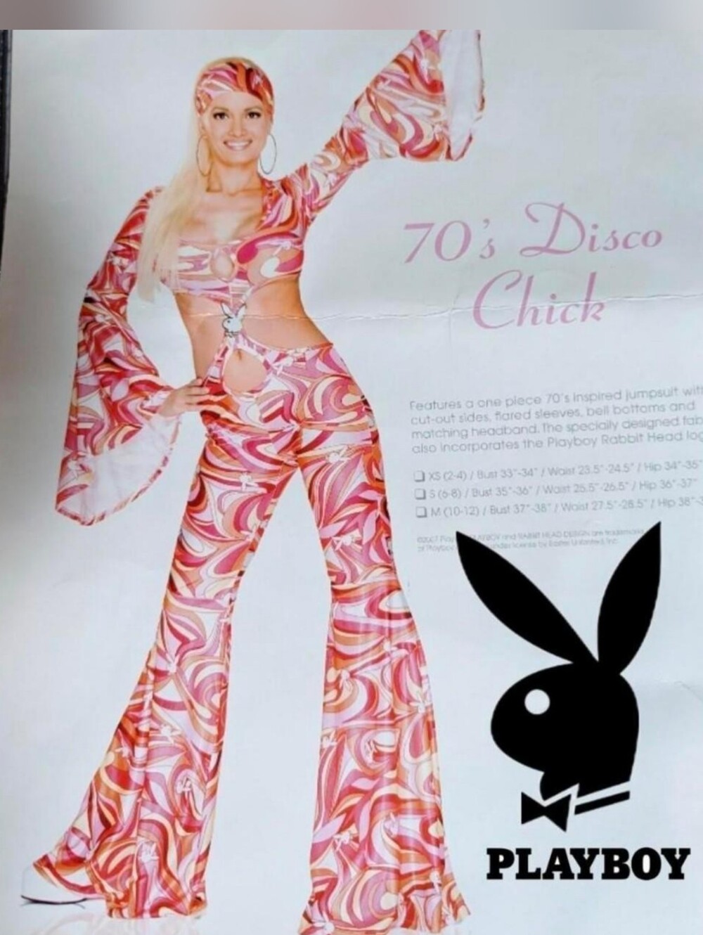 Playboy 70's Disco Chick costume